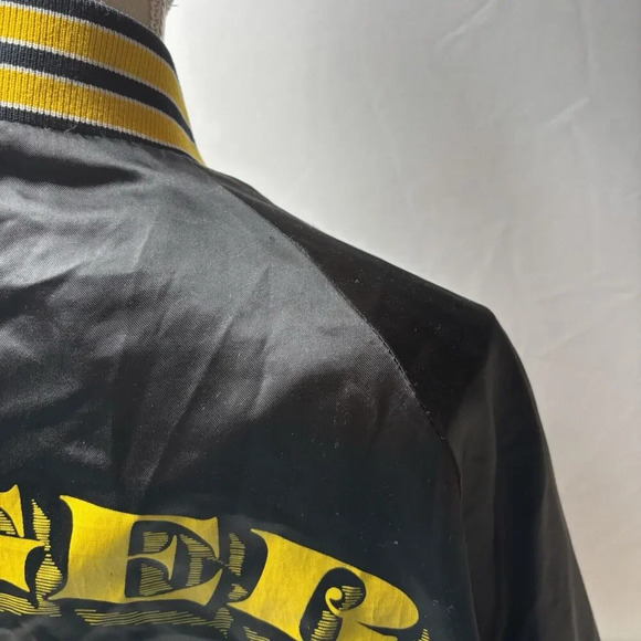 Ruger Satin Bomber Jacket Vintage 80s Firearm Gun 2nd Amendment Made In USA Med - Picture 5 of 6